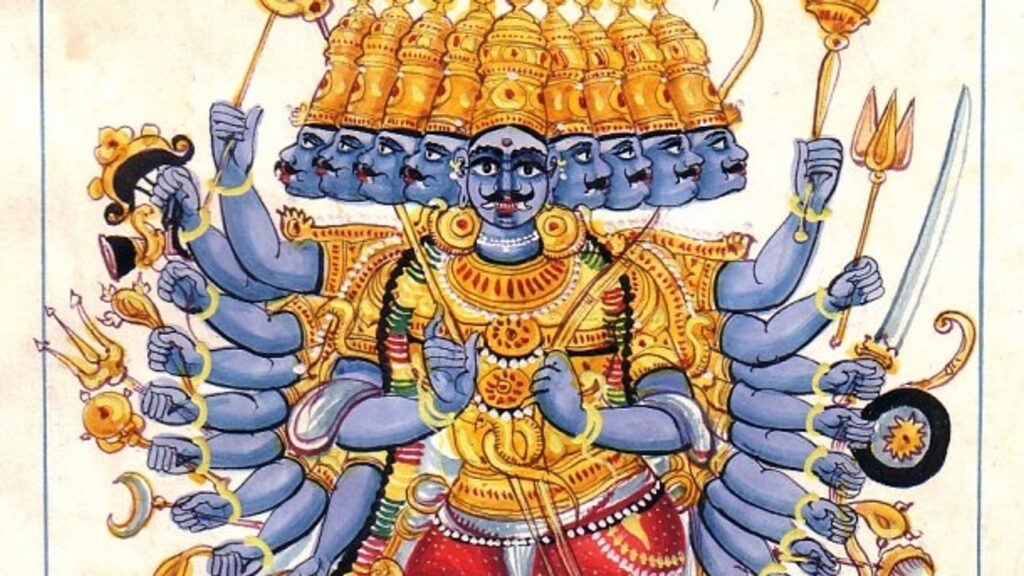 King Ravana of Sri Lanka