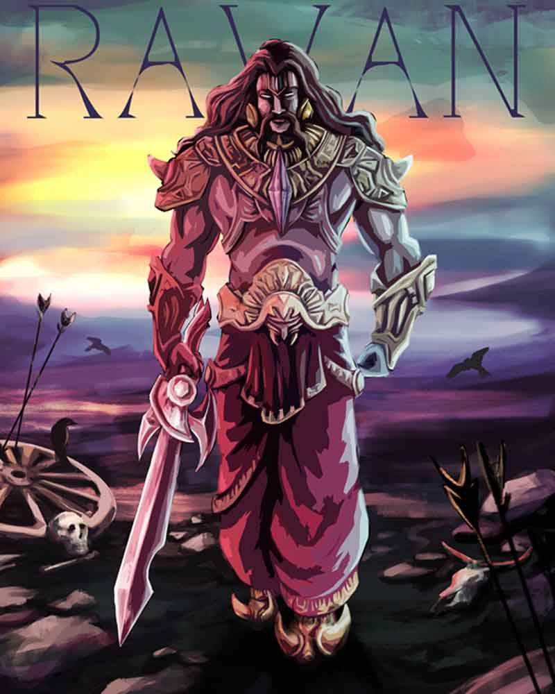 King Ravana of Sri Lanka